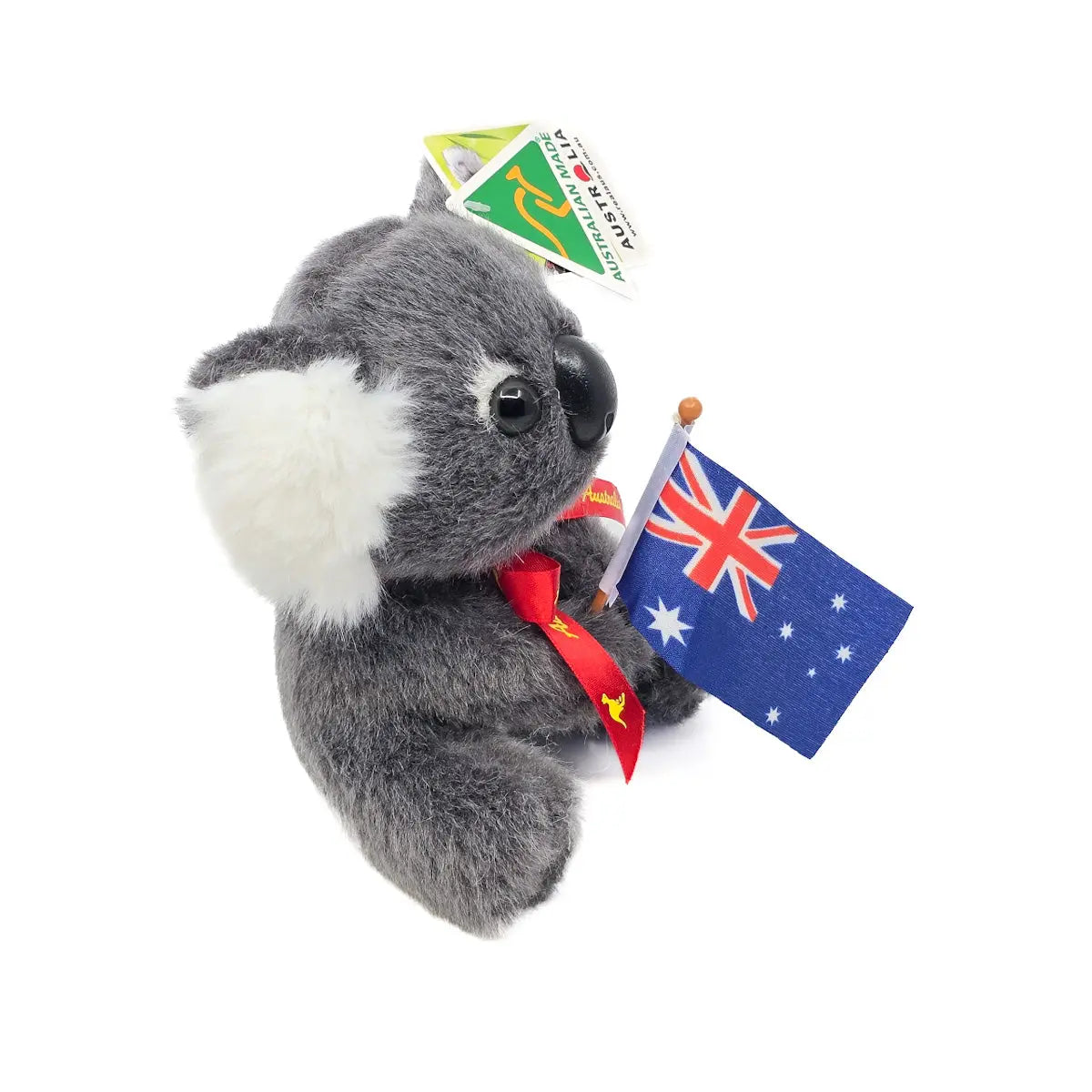 15cm Australian Made Koala With Australian Flag - Allanson Souvenirs