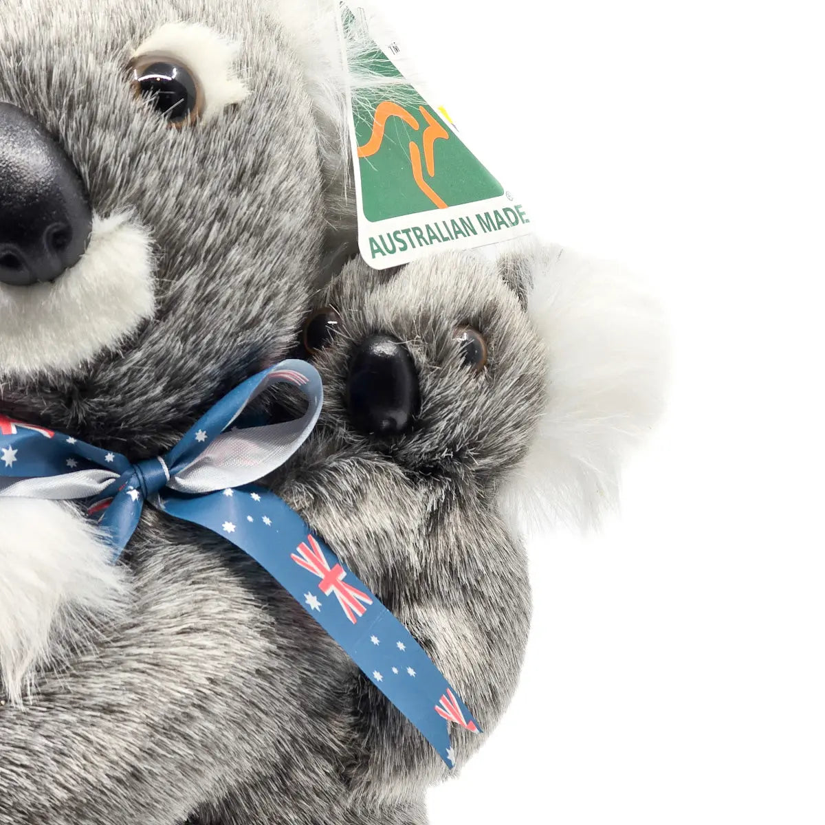 25cm Australian Made Koala with Babies - Allanson Souvenirs