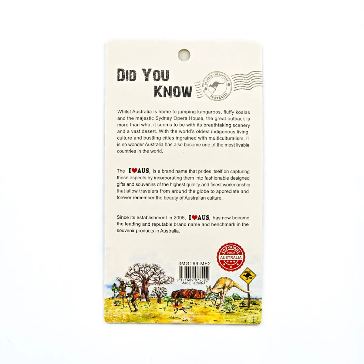 3-piece Melbourne Number Plate Magnet Pack Allanson Souvenirs