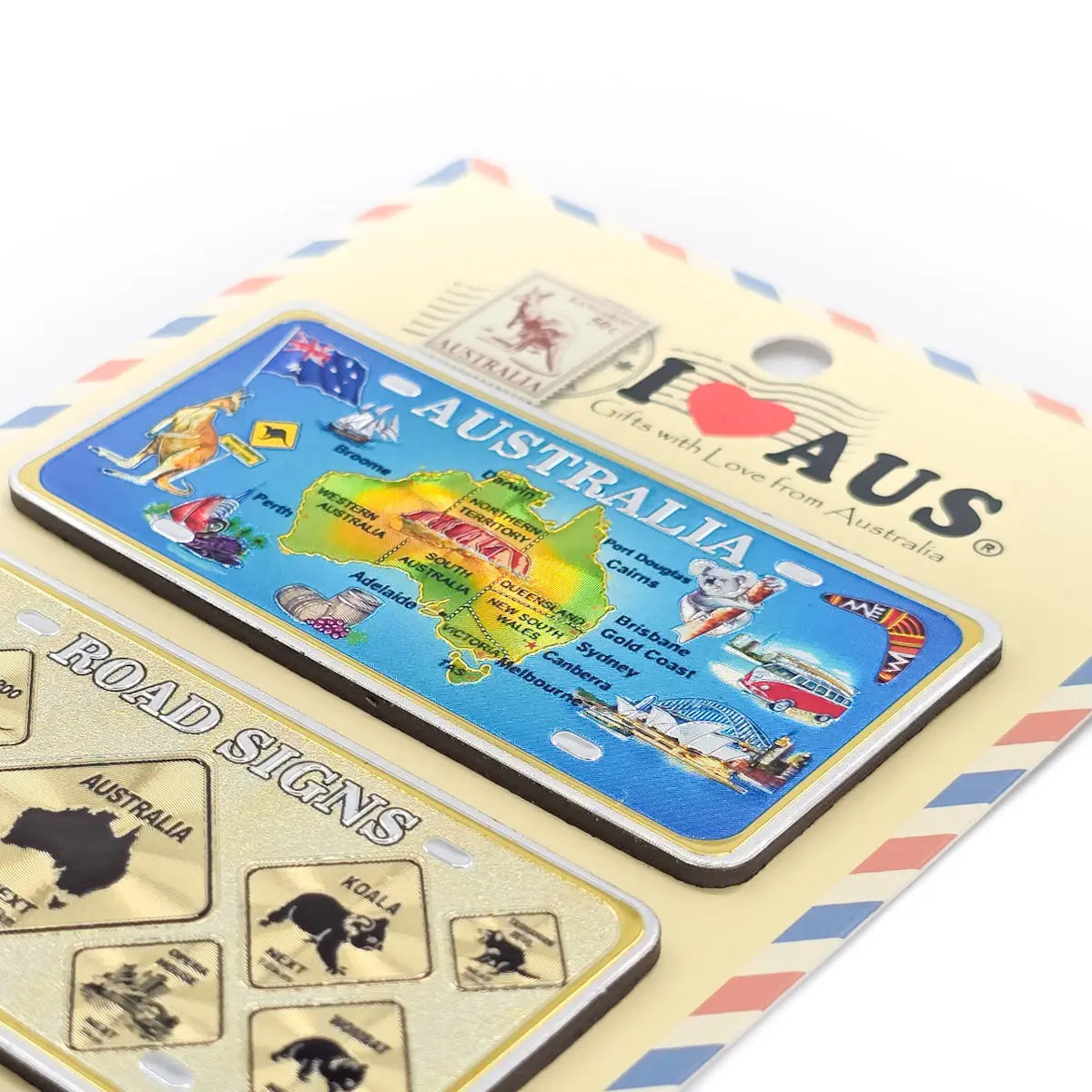 3-piece Australiana Magnet Pack Allanson Souvenirs