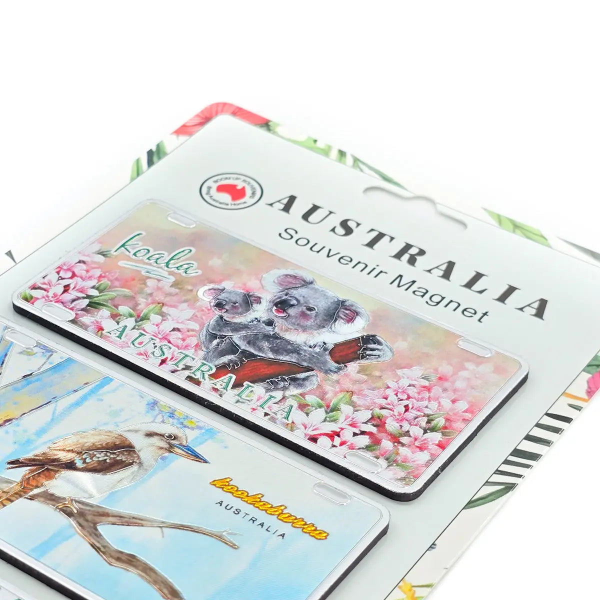 3-piece Silver Wildlife Magnet Pack Allanson Souvenirs