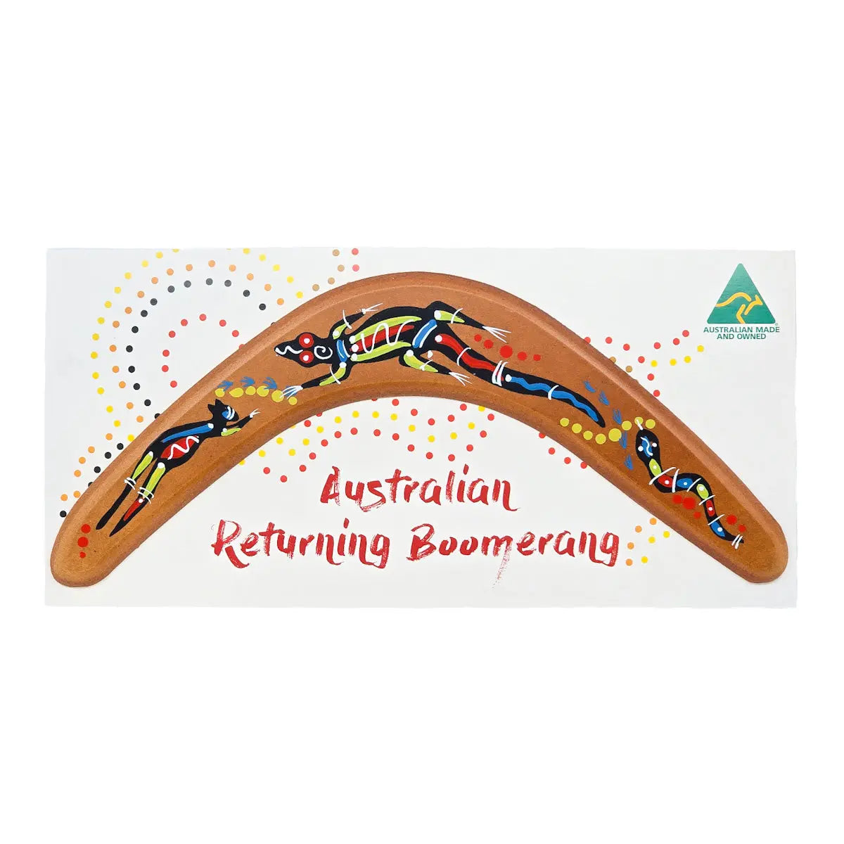 30cm Crocodile Returning Boomerang - Allanson Souvenirs