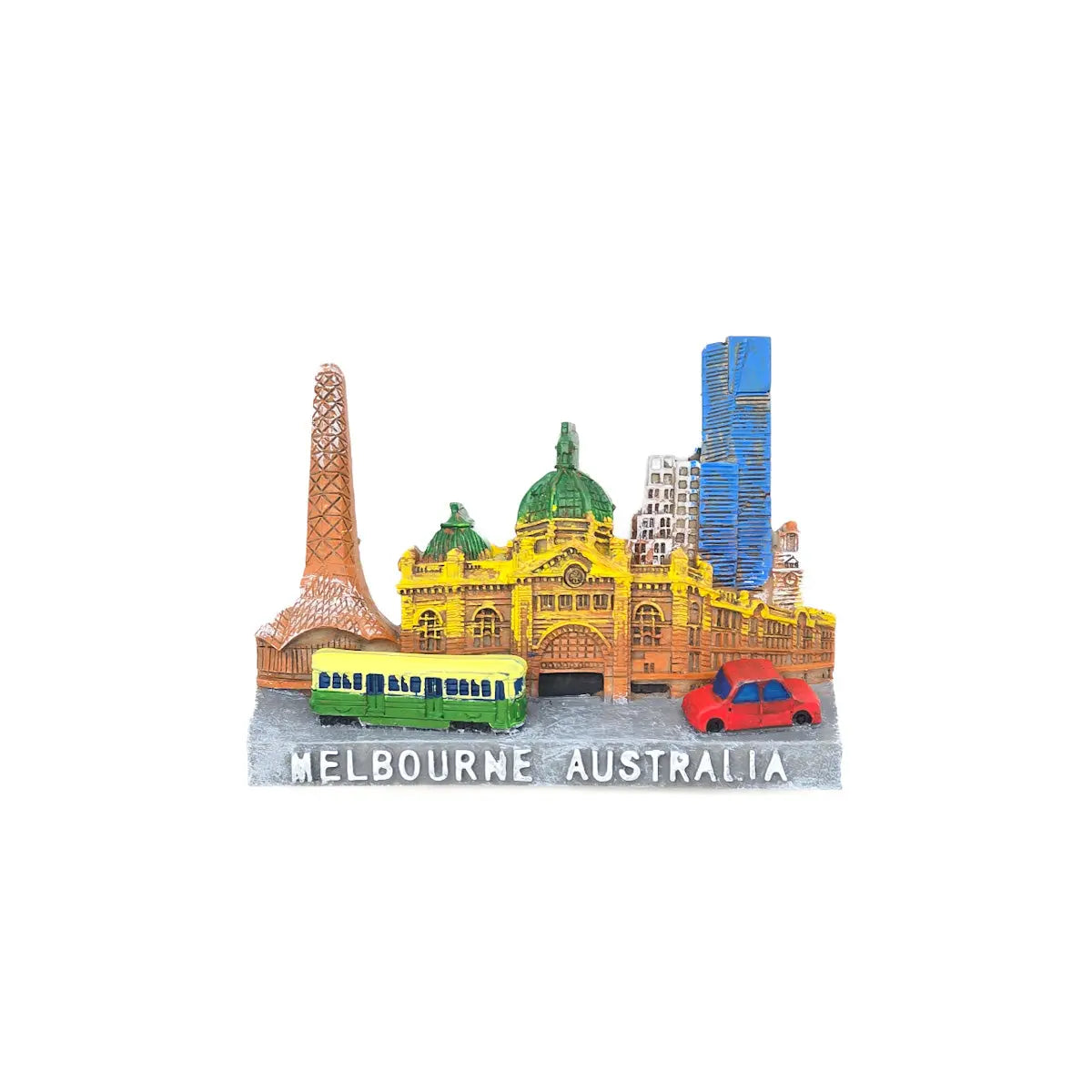 3D Melbourne Fridge Magnet - Allanson Souvenirs