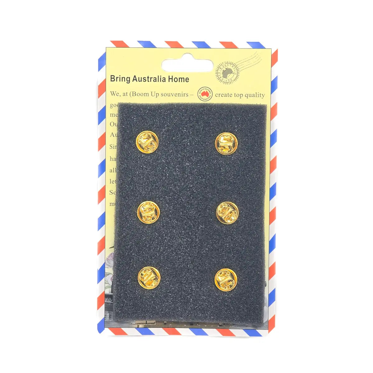 6pce Pins Allanson Souvenirs