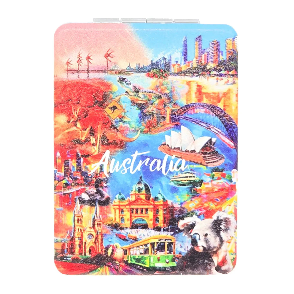 Australian Icons Premium Mirror - Allanson Souvenirs