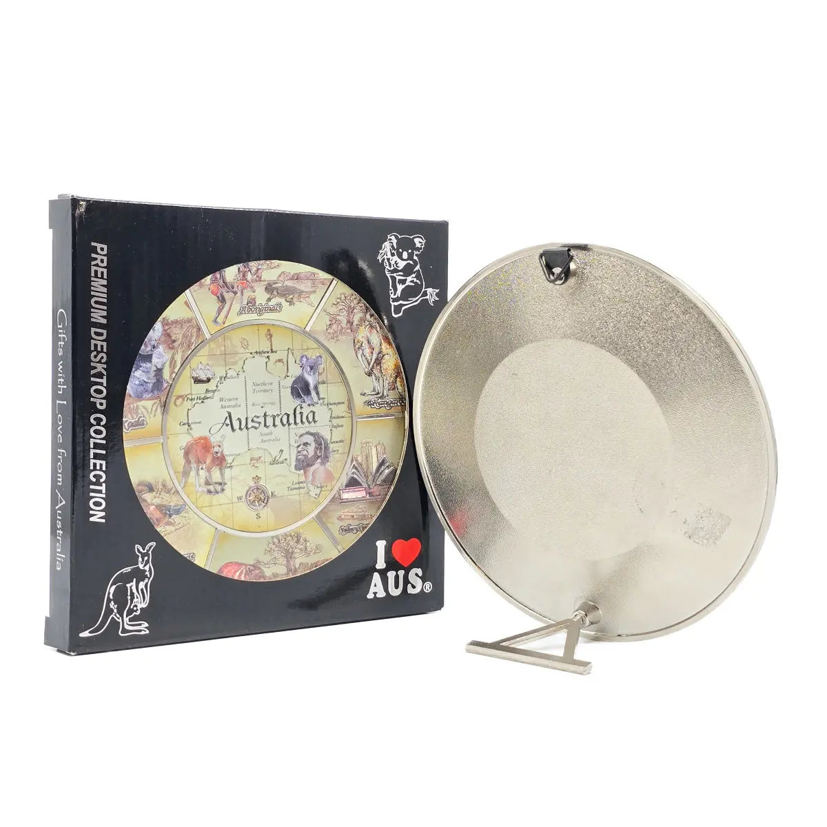 Australian Icons Souvenir Display Plate -  Allanson Souvenirs