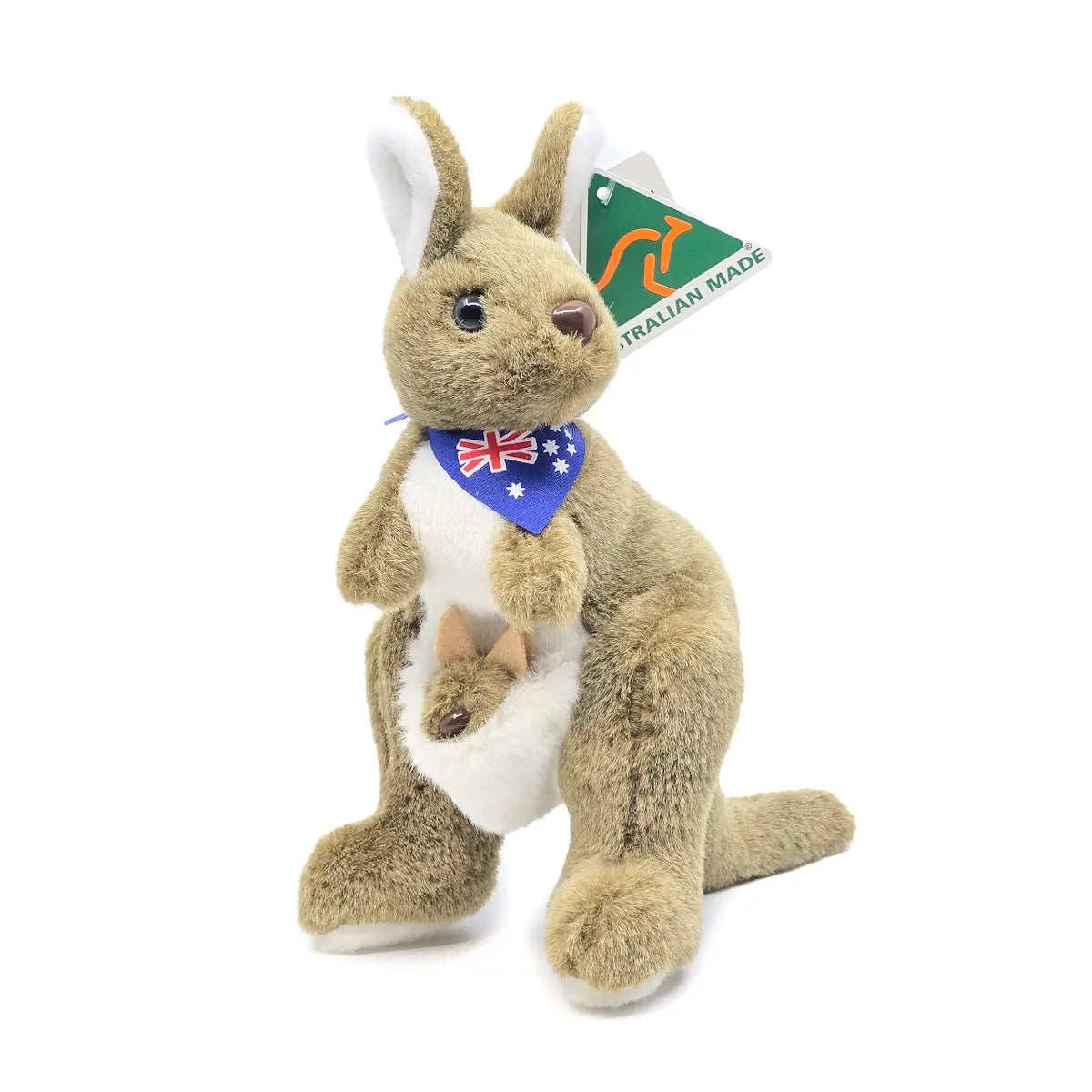 Australian Made 30cm Kangaroo With Joey - Allanson Souvenirs