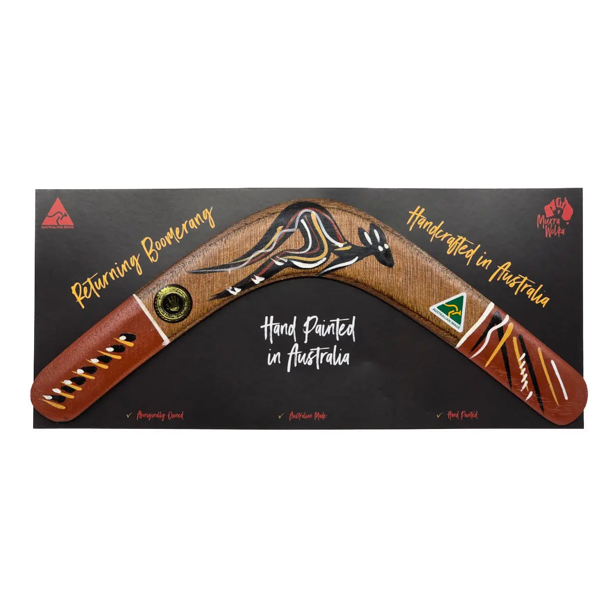 Australian Made Traditional Returning Boomerangs Allanson Souvenirs