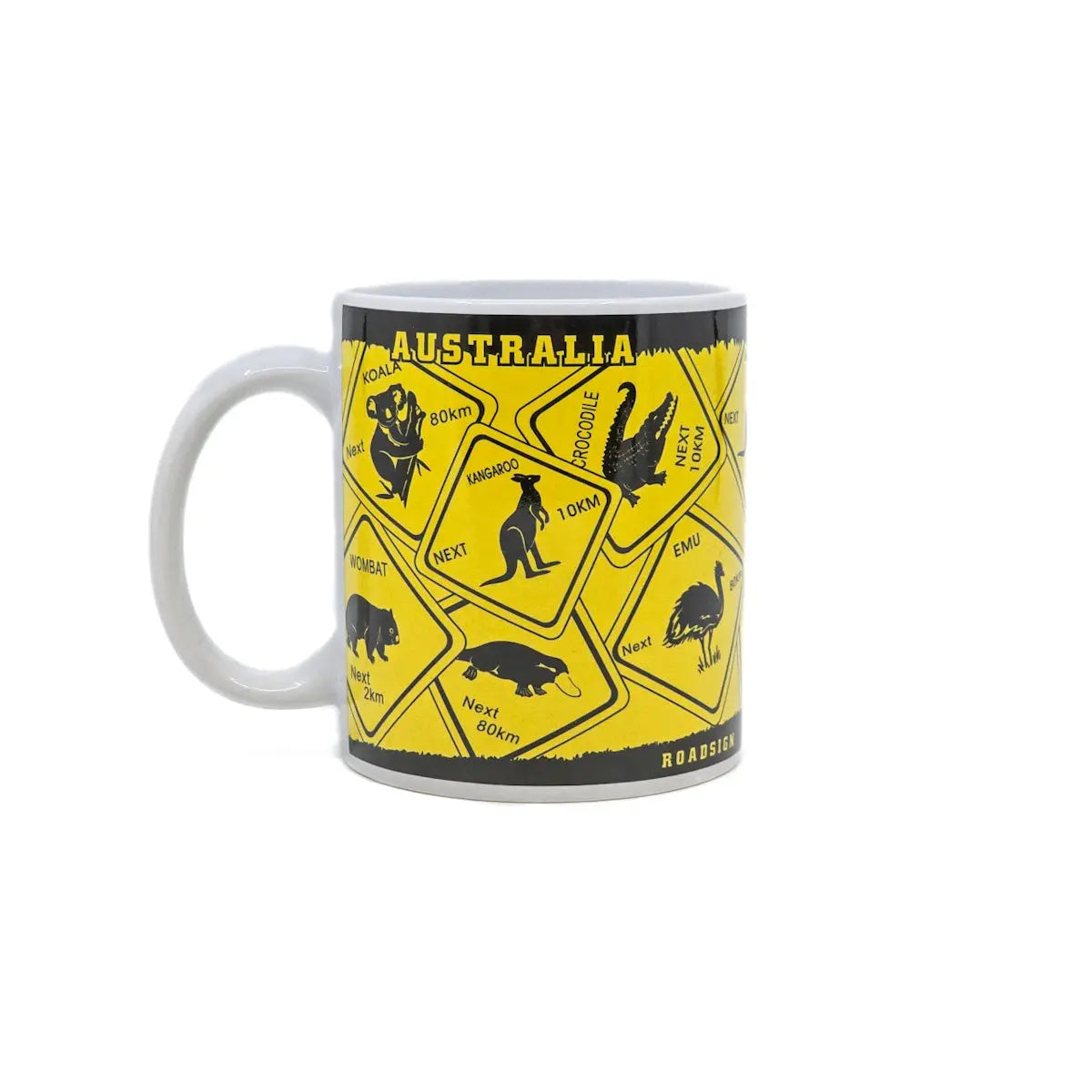 Australian Road Signs Coffee Mug - Allanson Souvenirs
