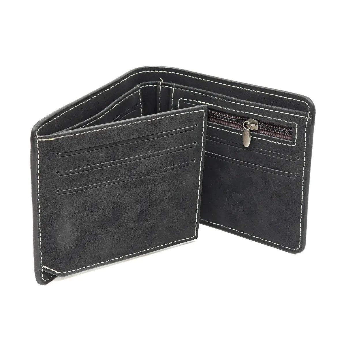 Black Suede Mens Wallet - Allanson Souvenirs