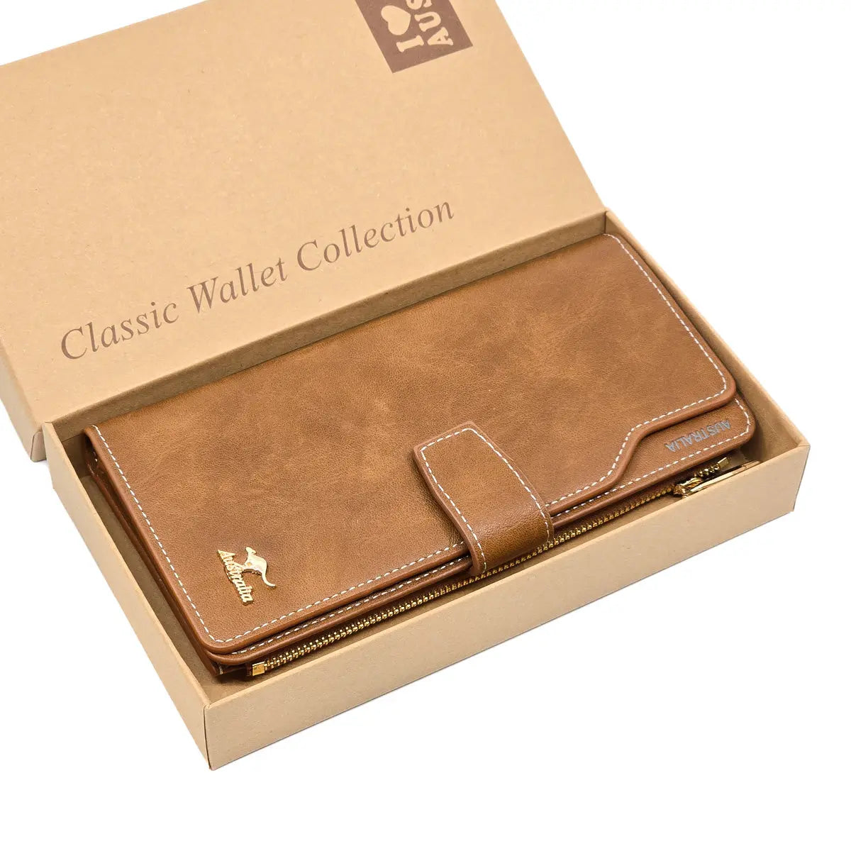 Brown Ladies Wallet - Allanson Souvenirs