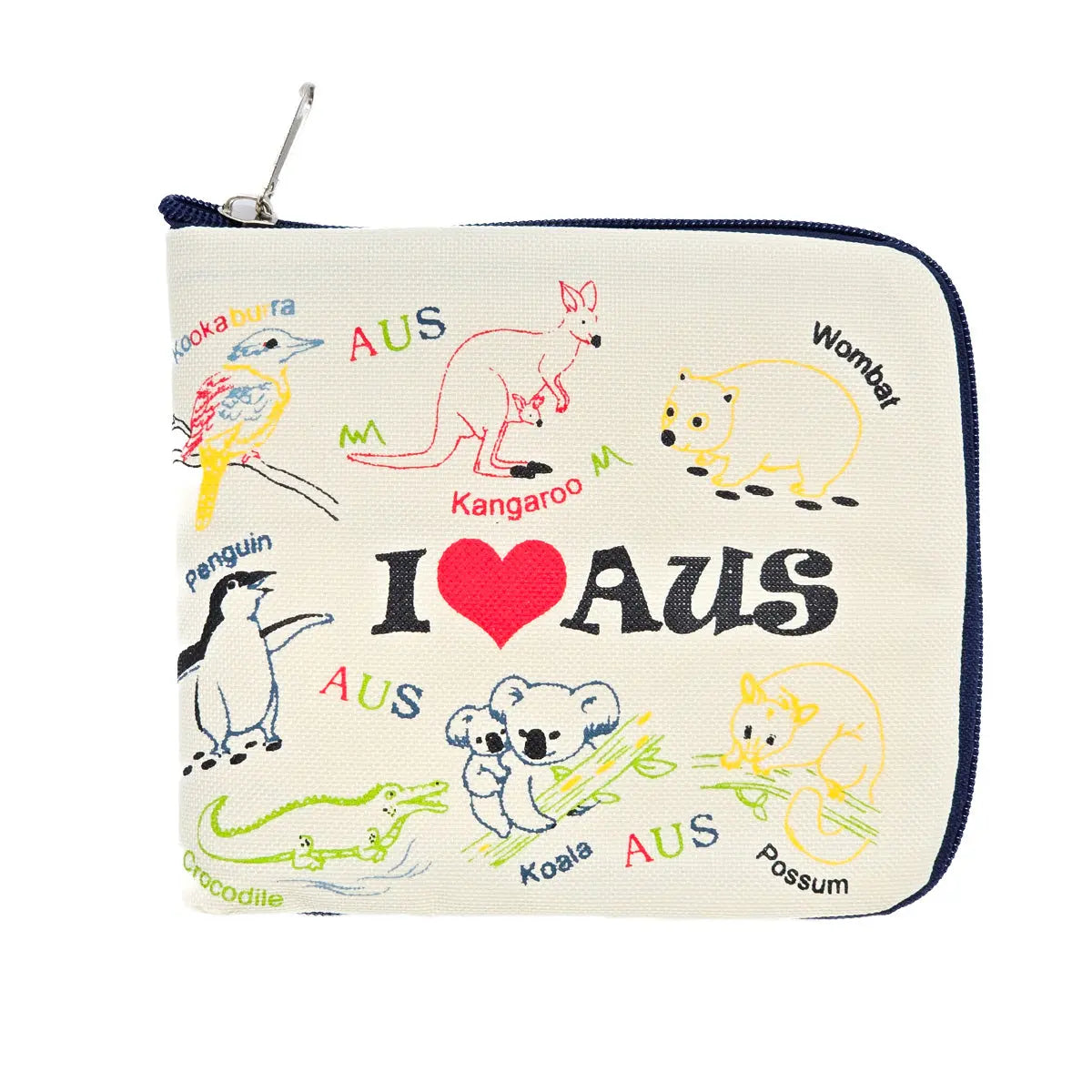 Cute Animal Art Foldable Shopping Bag Allanson Souvenirs