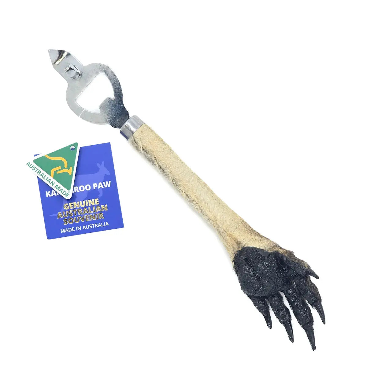 Genuine Kangaroo Paw Can/Bottle Opener - Allanson Souvenirs