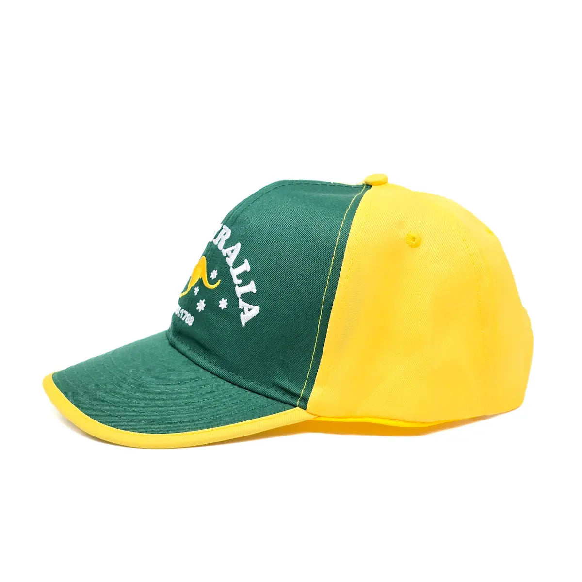 Green and Gold Lightweight Baseball Cap - Allanson Souvenirs