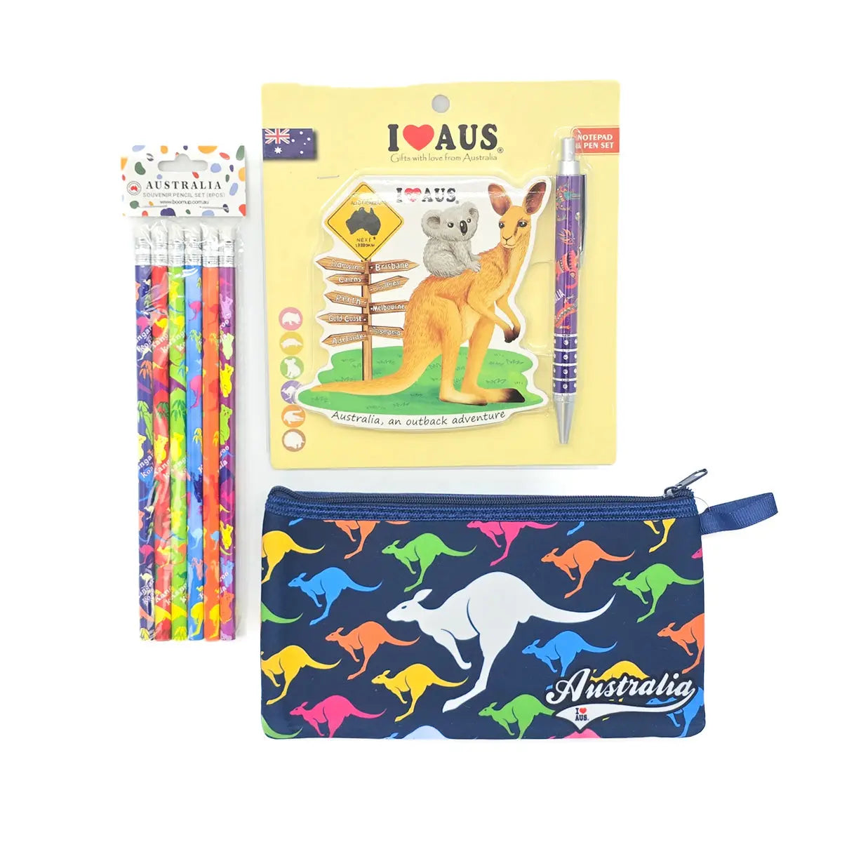 Kangaroo Backpack Gift Set - Allanson Souvenirs