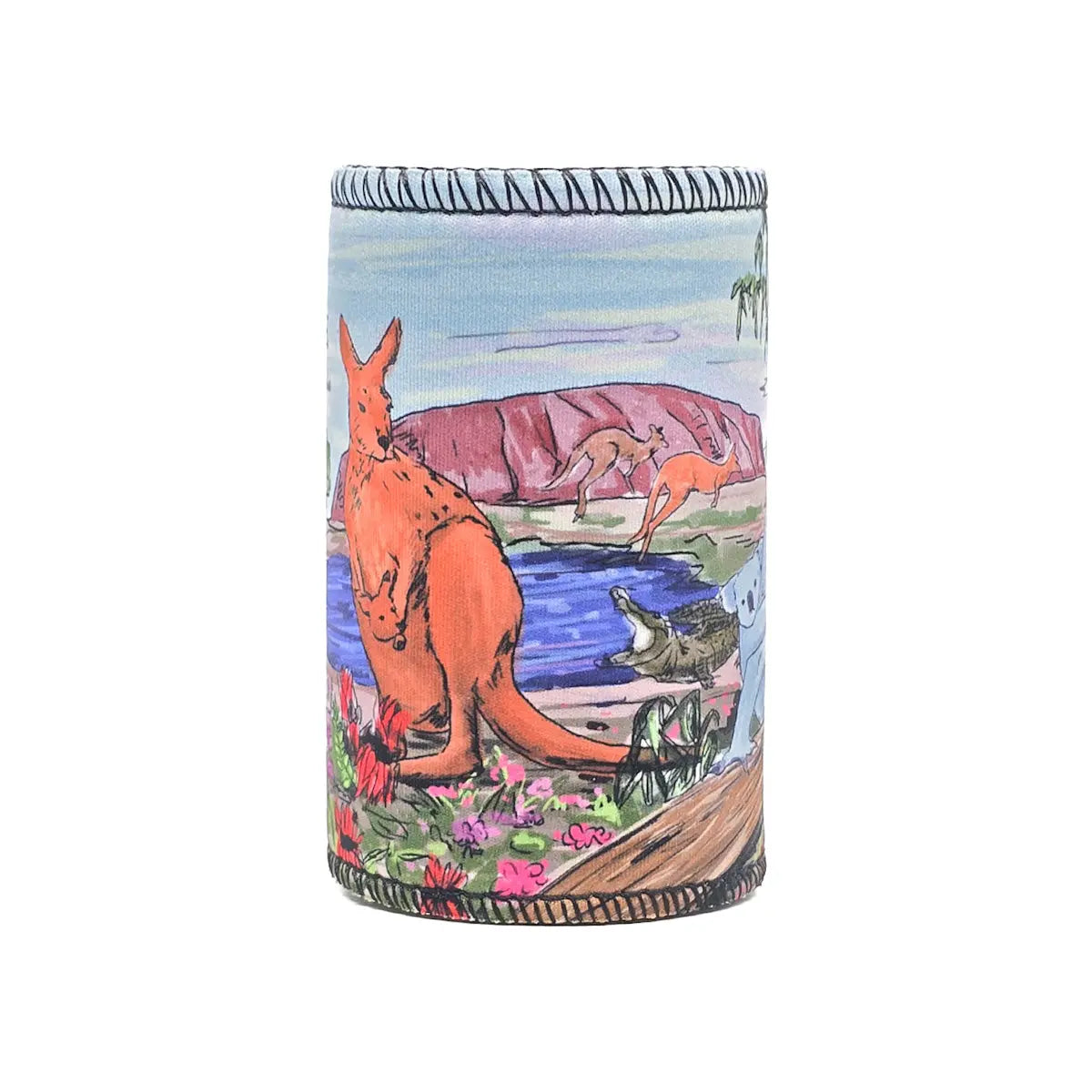Kangaroo/Uluru Stubby Holder - Allanson Souvenirs