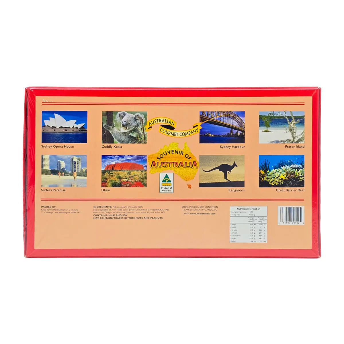 Koala Farms Chocolate Kangaroos 180g - Allanson Souvenirs