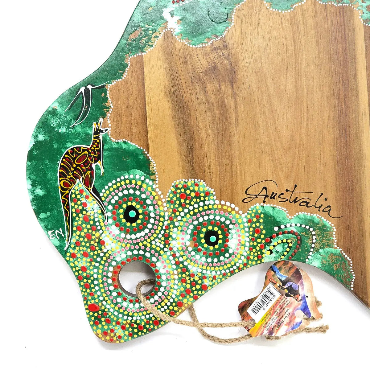 Large Australia Map Serving Board Allanson Souvenirs