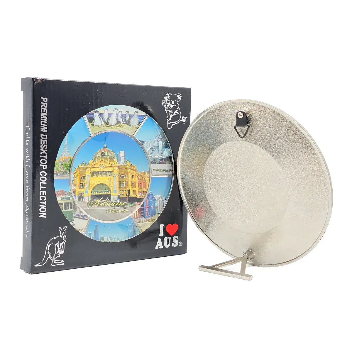 Melbourne Souvenirs Display Plate - Allanson Souvenirs