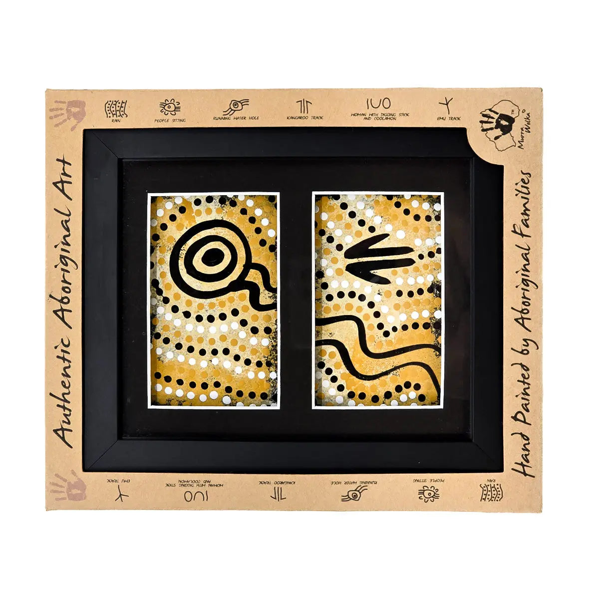 Murra Wolka Double Dot Art Painting - Allanson Souvenirs
