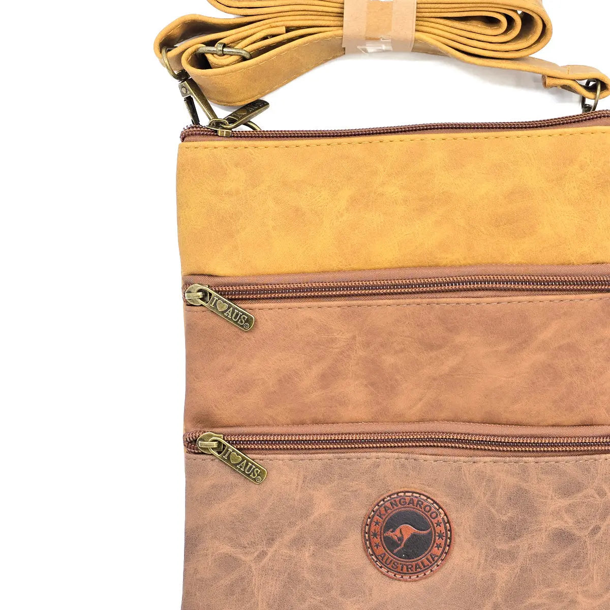 Ombre Three Zip Suede Travel Bag - Allanson Souvenirs