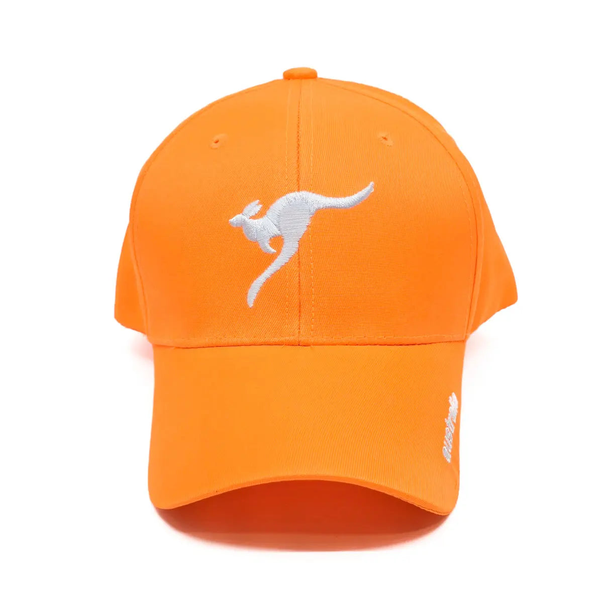 Orange Kangaroo Lightweight Baseball Cap - Allanson Souvenirs