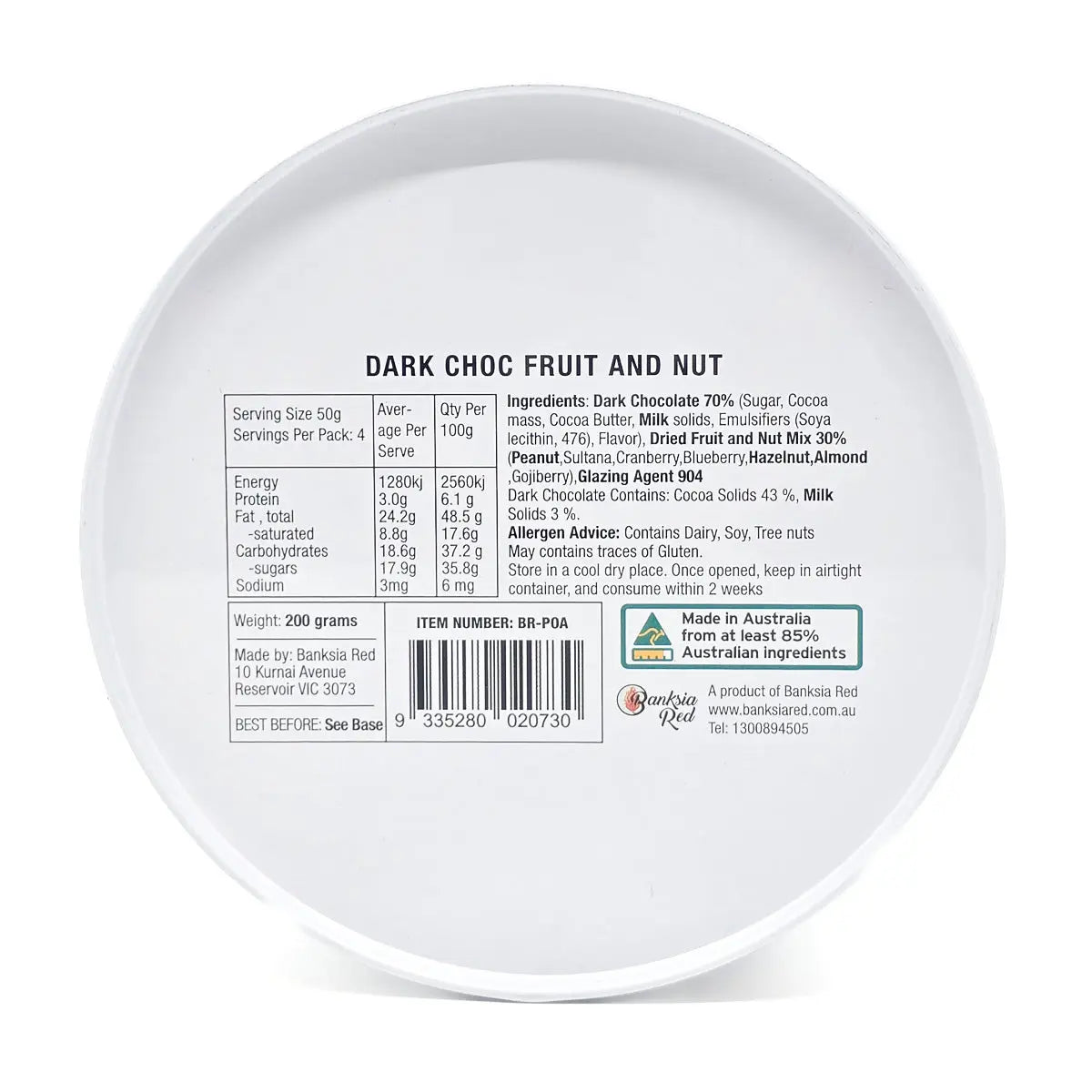 Parrots of Australia Chocolate Tin - Allanson Souvenirs