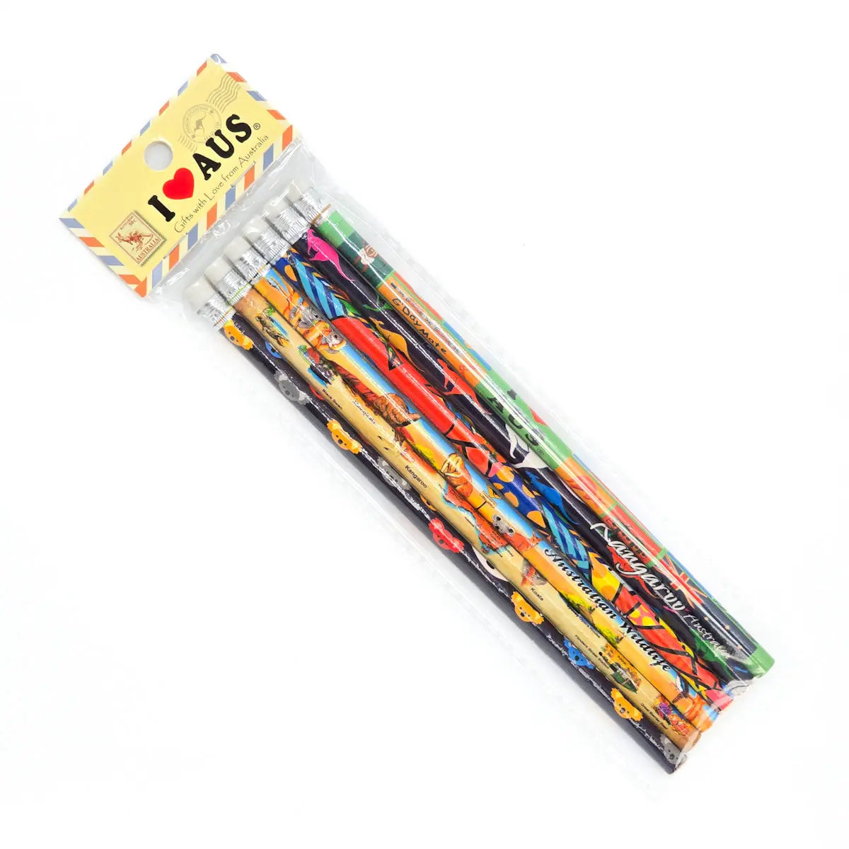 Cute Aussie Wildlife Pencils Allanson Souvenirs