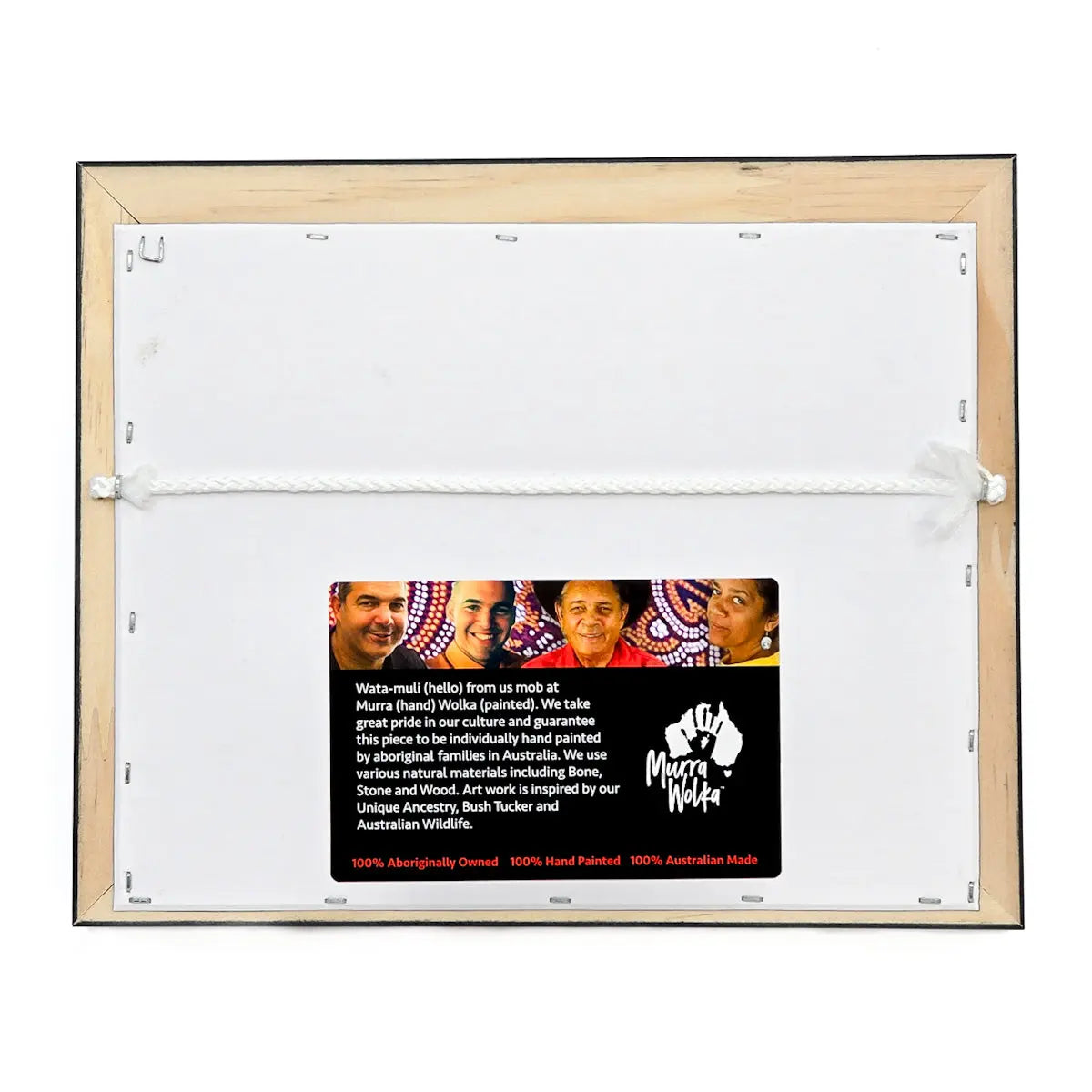 Single Framed Bone Art Boomerang - Allanson Souvenirs