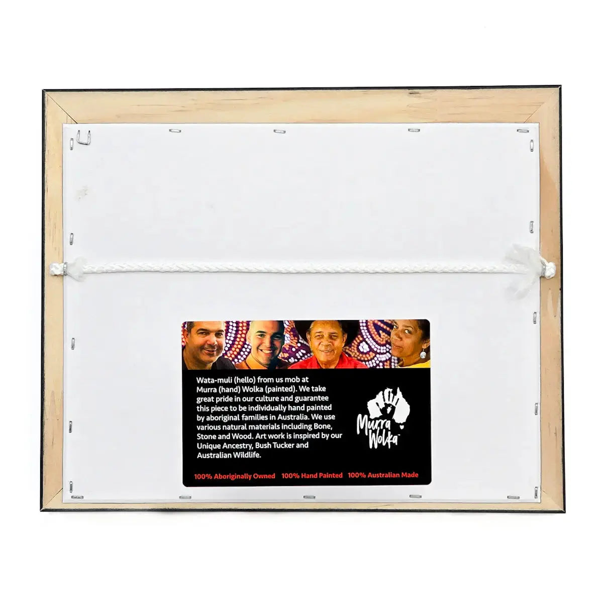 Single Framed Bone Art Boomerang - Allanson Souvenirs