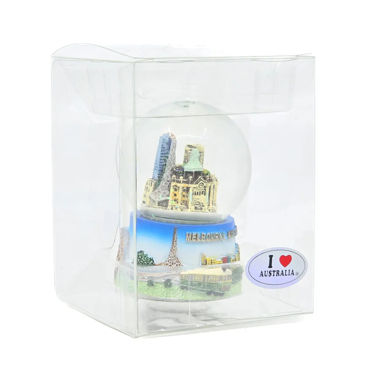 Small Melbourne Snow Dome - Allanson Souvenirs