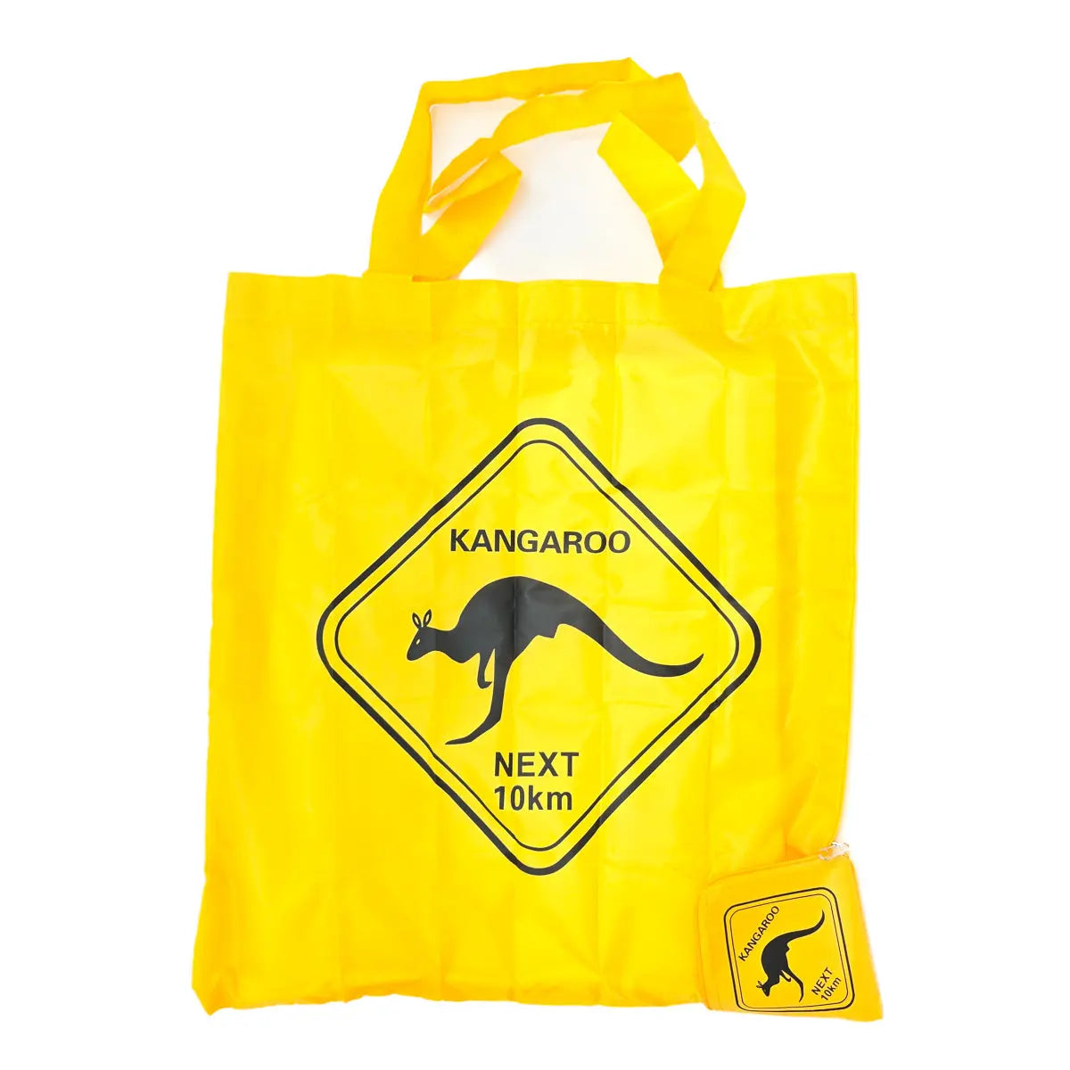 Small Road Sign Foldable Shopping Bag Allanson Souvenirs