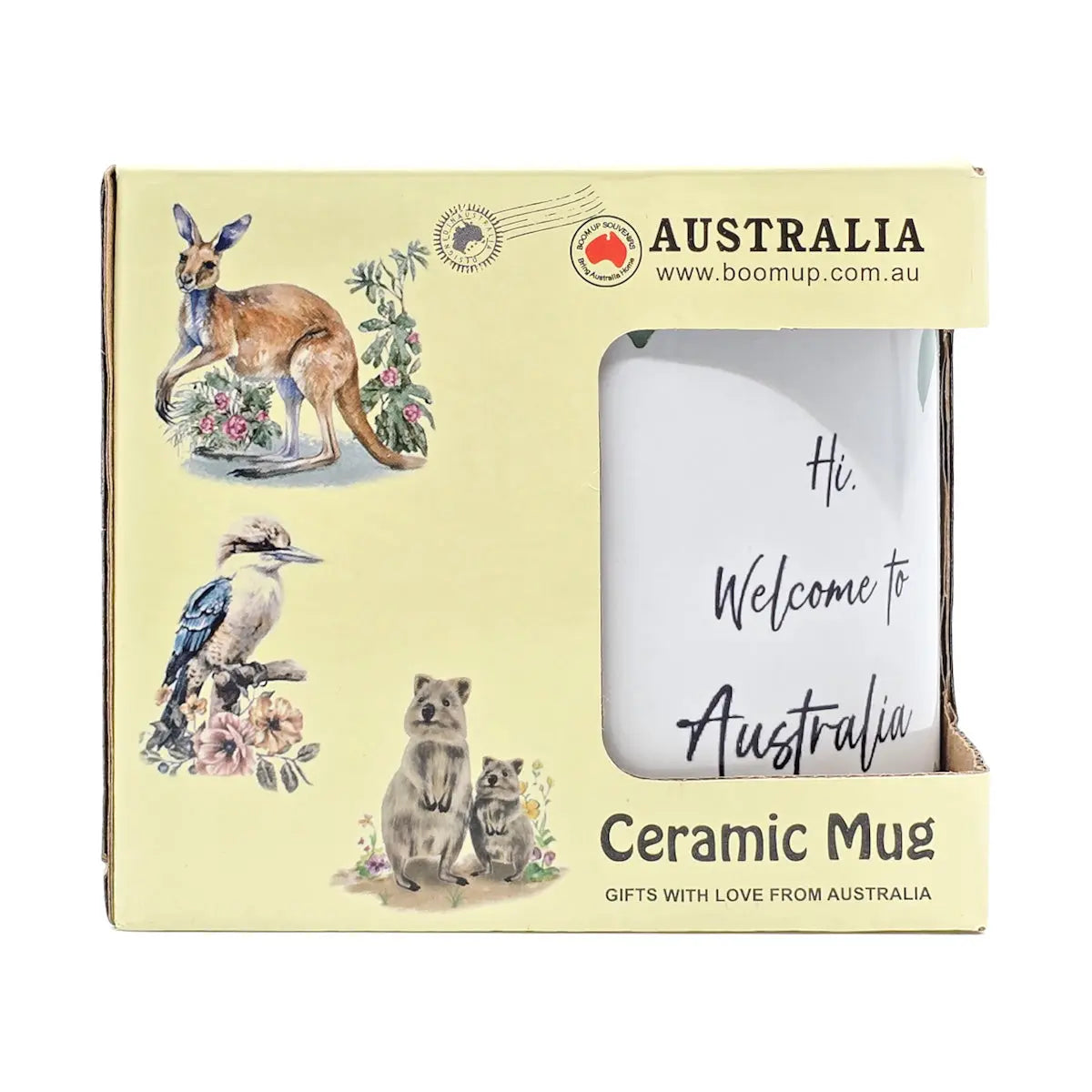 Welcome to Australia Koala Coffee Mug - Allanson Souvenirs
