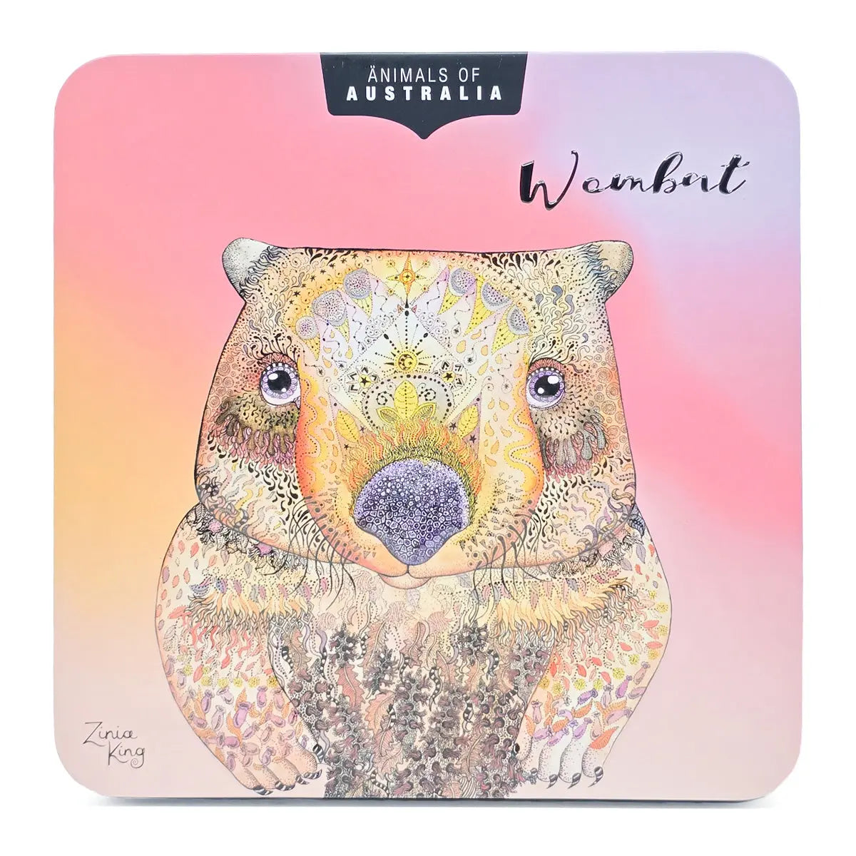 Wombat Biscuit Tin - Allanson Souvenirs