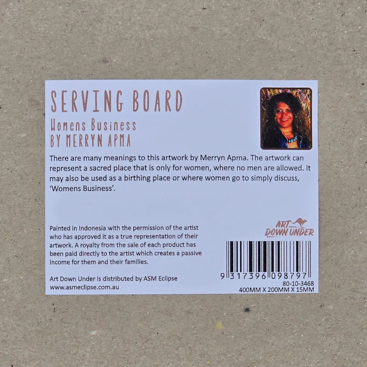 Merryn Apma Artist Information - Allanson Souvenirs