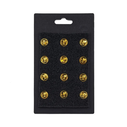 12-piece Assorted Gold Australia Pins - Allanson Souvenirs