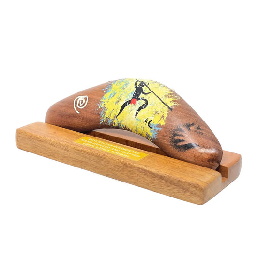 15cm Arthur Conlon Display Boomerang - Allanson Souvenirs