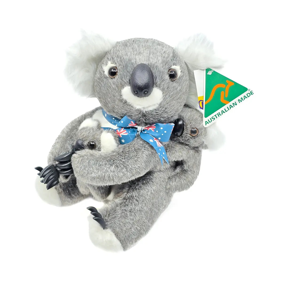 22cm Australian Made Koala with Babies - Allanson Souvenirs