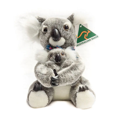 25cm Australian Made Koala with Baby