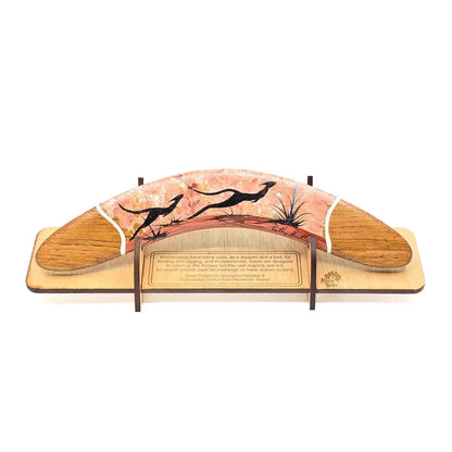 25cm Murra Wolka Display Boomerang - Allanson Souvenirs