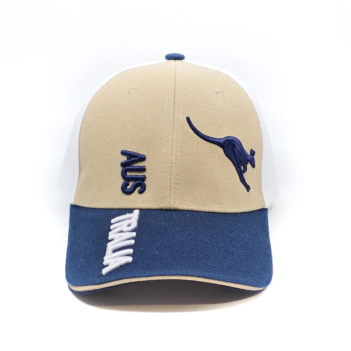 3 Coloured Kangaroo Baseball Cap - Allanson Souvenirs