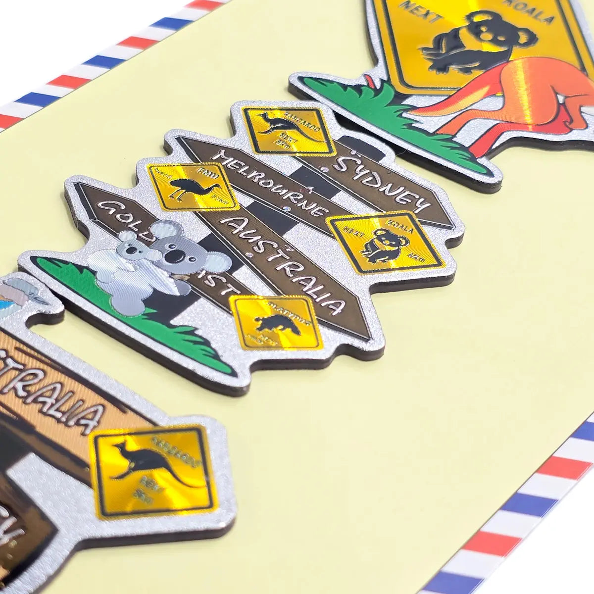 3-piece Road Sign Magnet Pack - Allanson Souvenirs