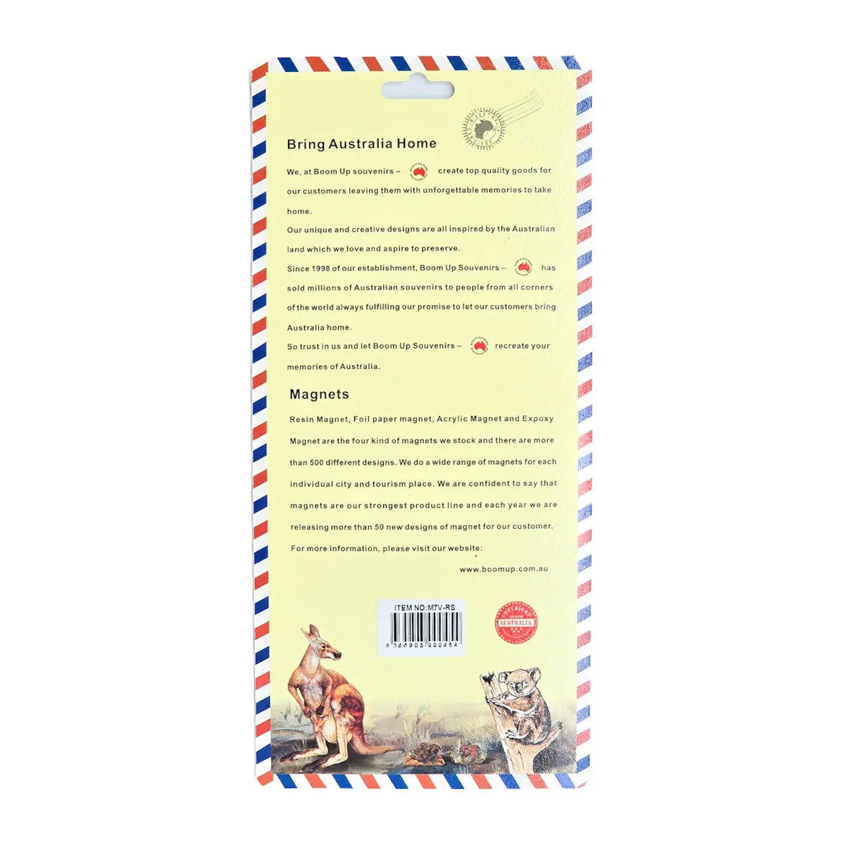 3-piece Road Sign Magnet Pack - Allanson Souvenirs
