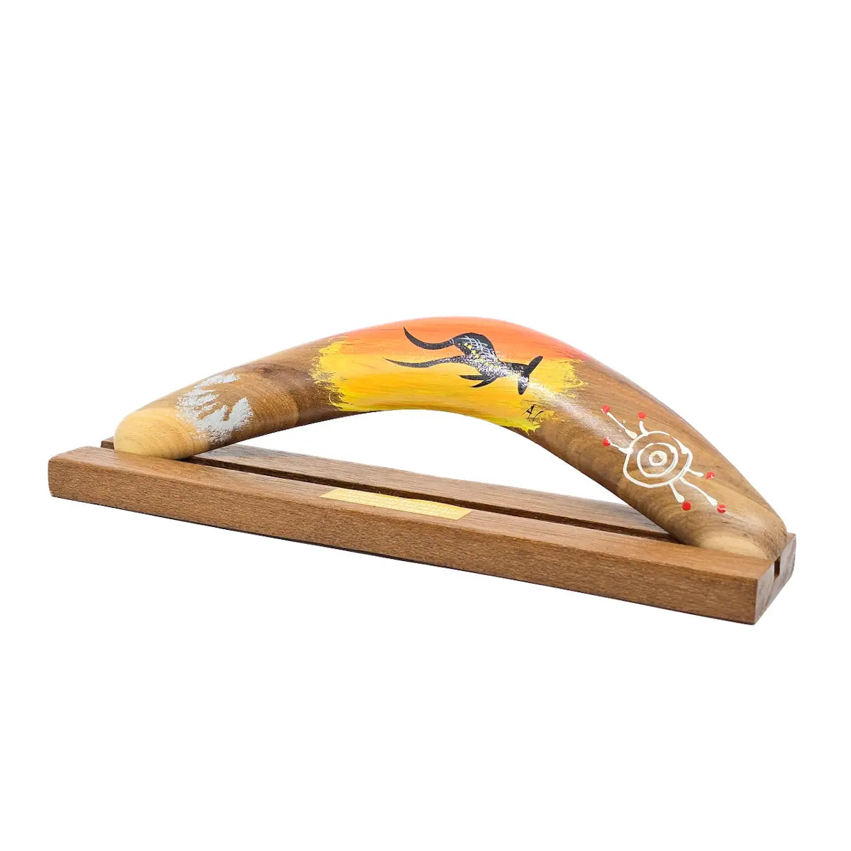30cm Arthur Conlon Display Boomerang - Allanson Souvenirs