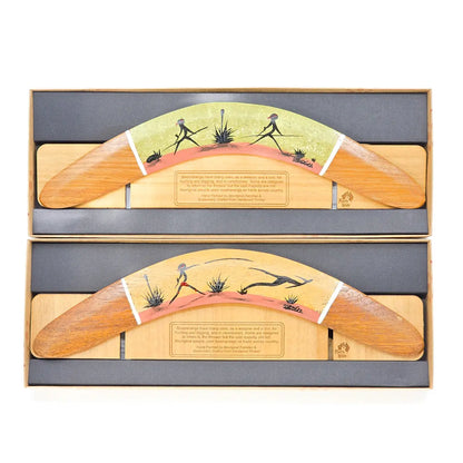 35cm Murra Wolka Display Boomerang - Allanson Souvenirs