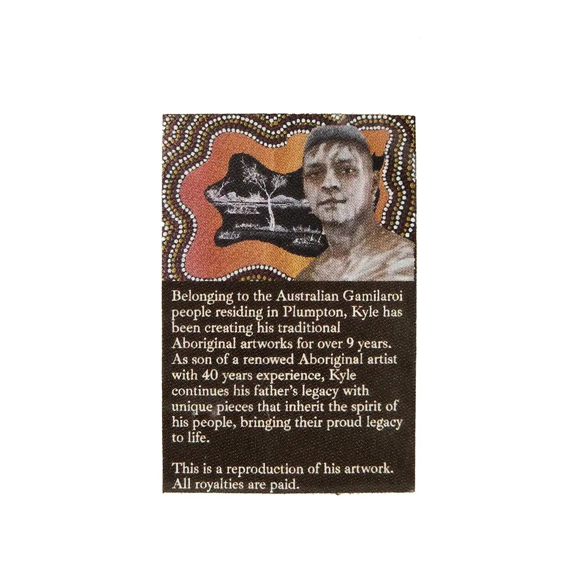 6-piece Aboriginal Koala Keyring Bunch Allanson Souvenirs