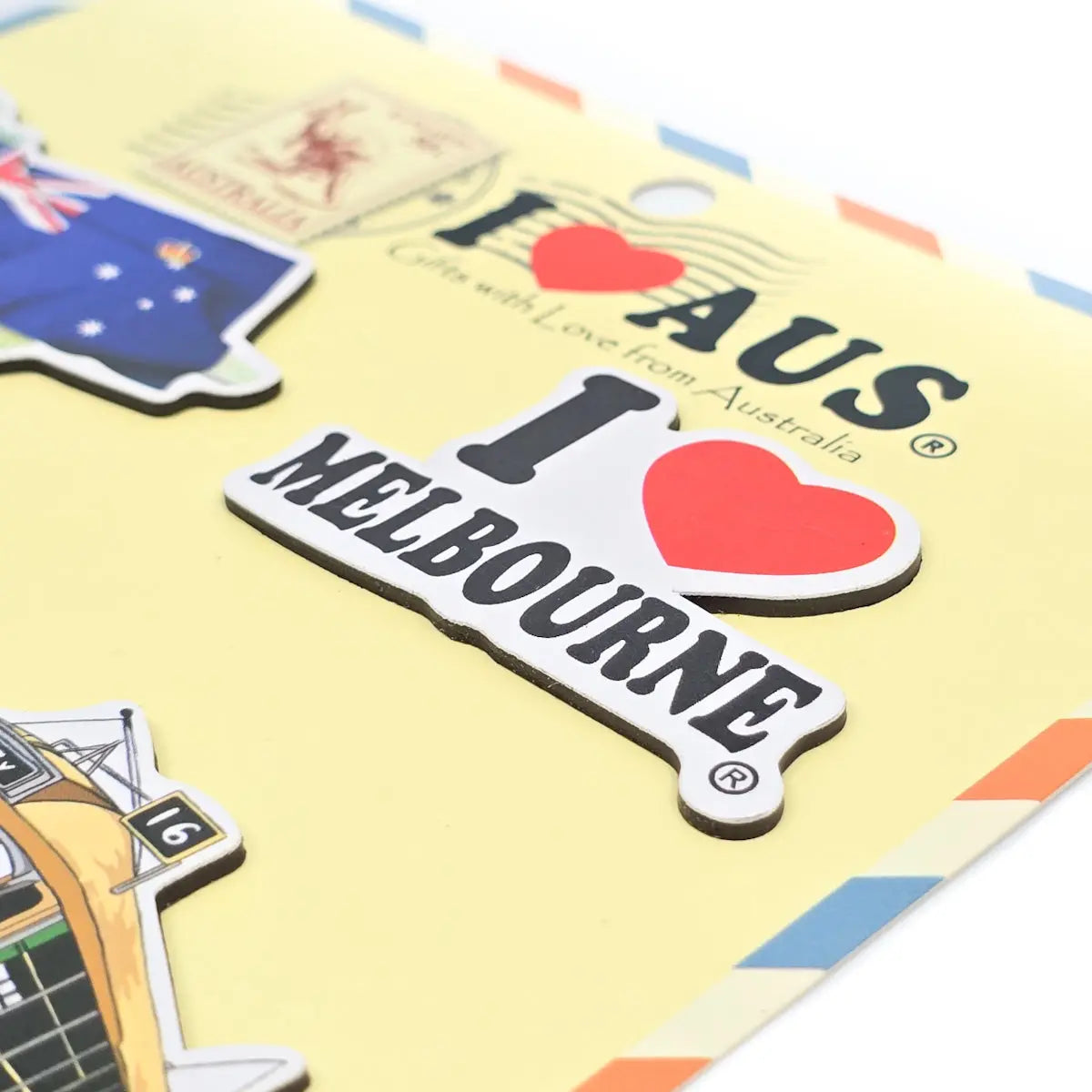 6-piece Assorted Melbourne Magnet Pack - Allanson Souvenirs