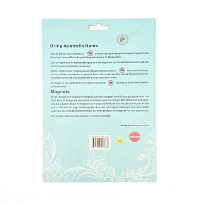 6-piece Capital Cities Magnet Pack - Allanson Souvenirs