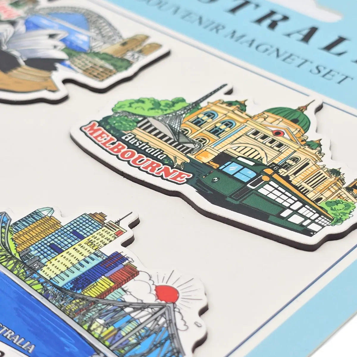 6-piece Capital Cities Magnet Pack - Allanson Souvenirs