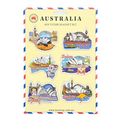 6-piece Sydney Magnet Pack - Allanson Souvenirs